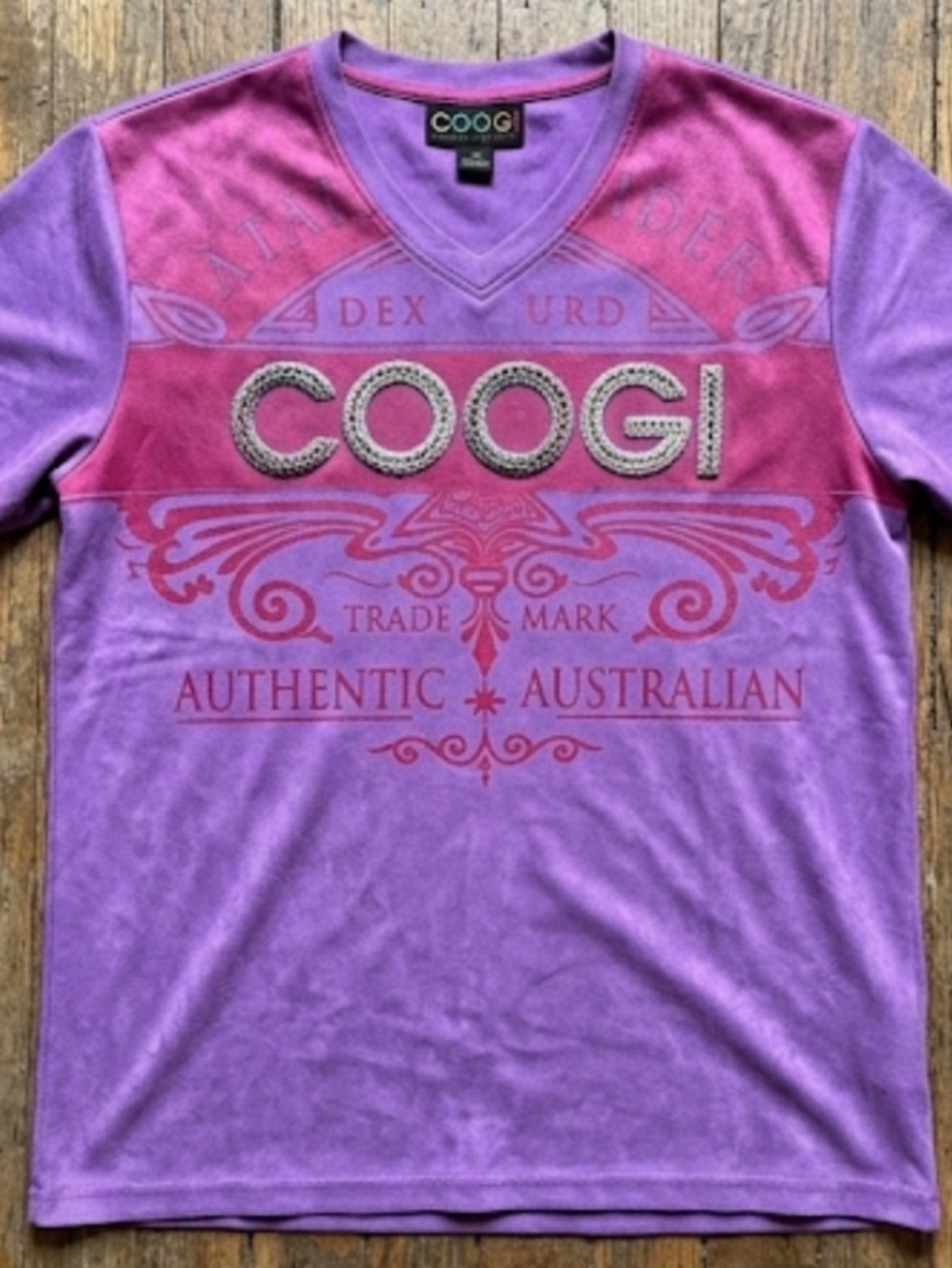 COOGI suede style shirt, men’s size 4XL